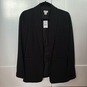 NWT jcrew black blazer - sz6